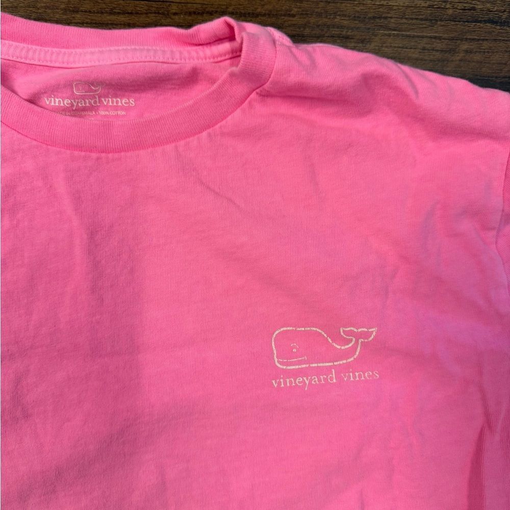 Vineyard Vines bright Pink Short Sleeve Tee